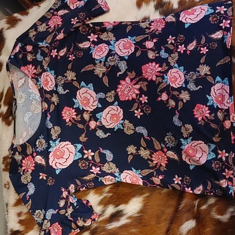3/$30 Trisisto Blouse Sz Sm